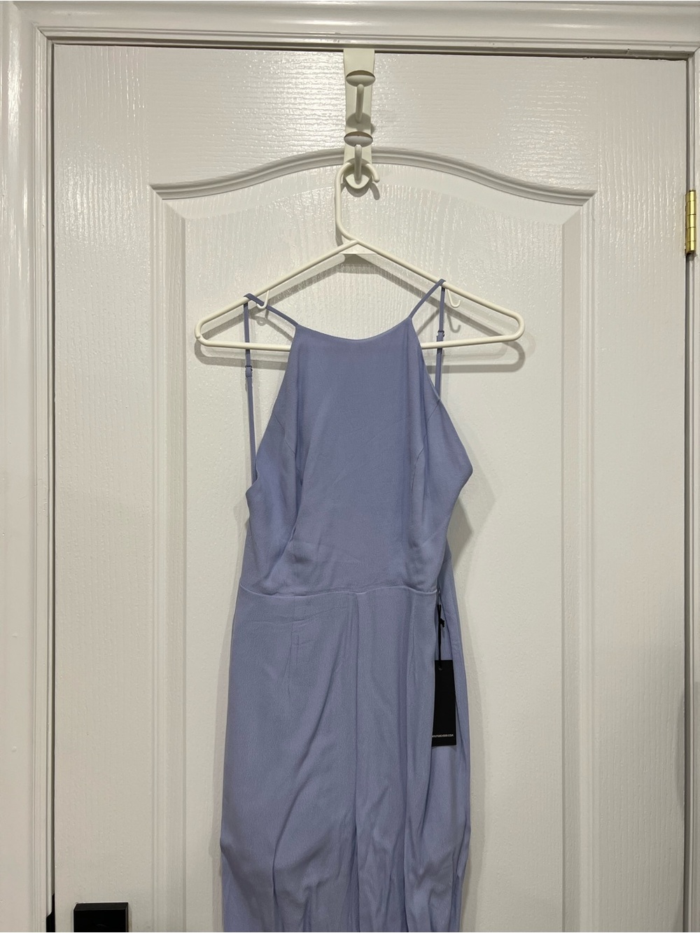 Lilac Periwinkle Halter Jumpsuit